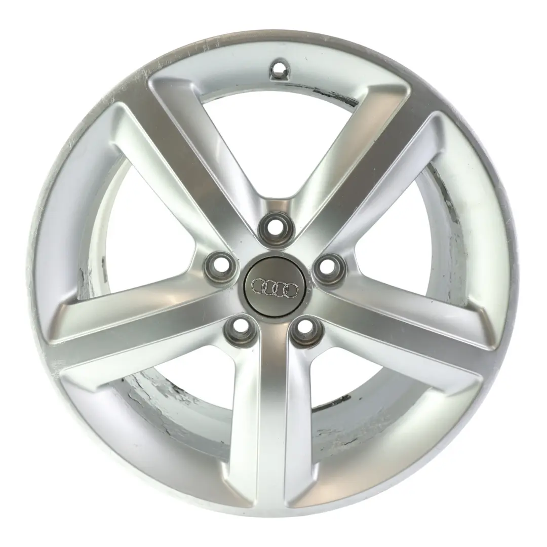 Audi A3 8P Silver Wheel Alloy Rim 17" 7,5J ET:56 - SKU 8P0601025AL-1 - Part number 8P0601025AL