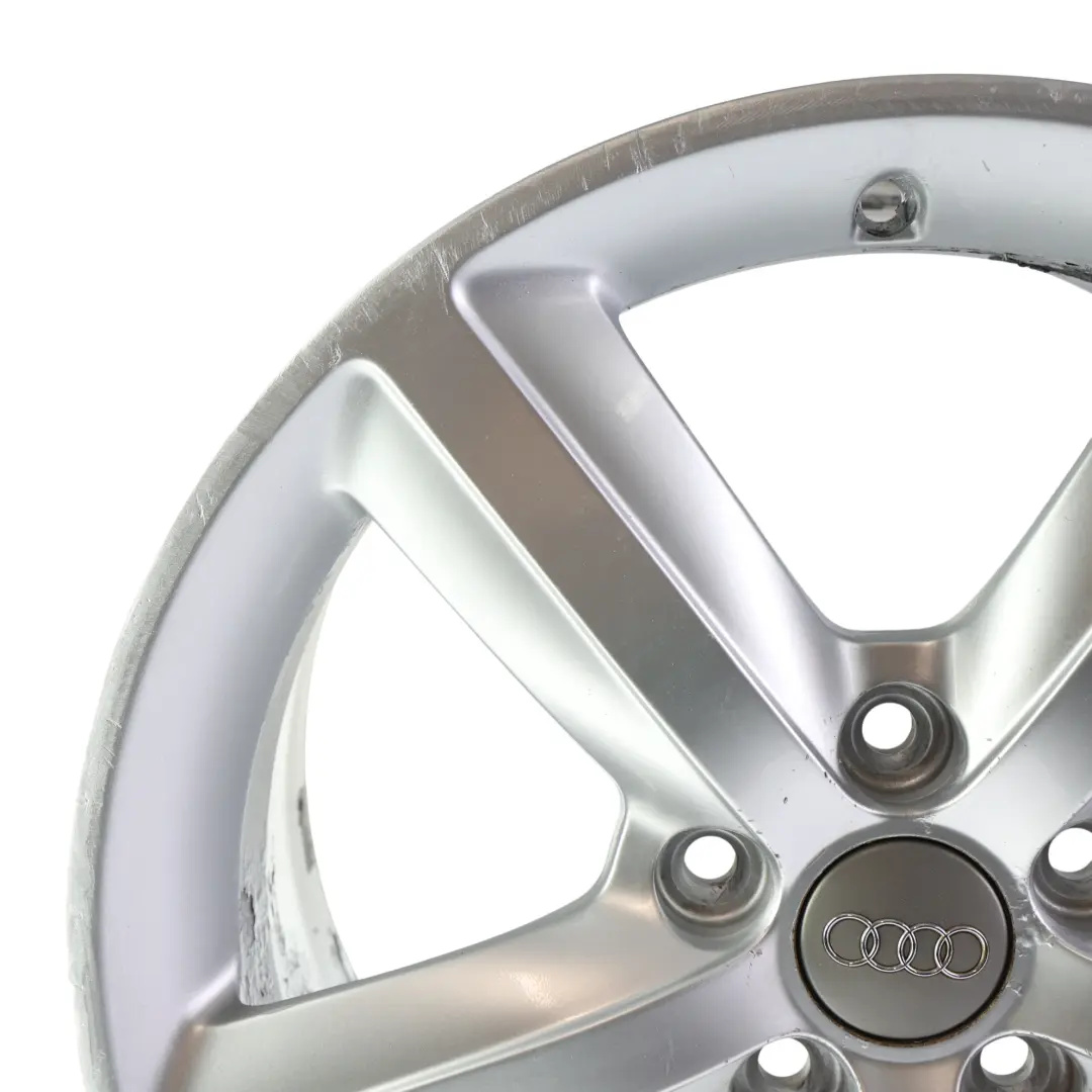 Audi A3 8P Silver Wheel Alloy Rim 17" 7,5J ET:56 - SKU 8P0601025AL-1 - Part number 8P0601025AL