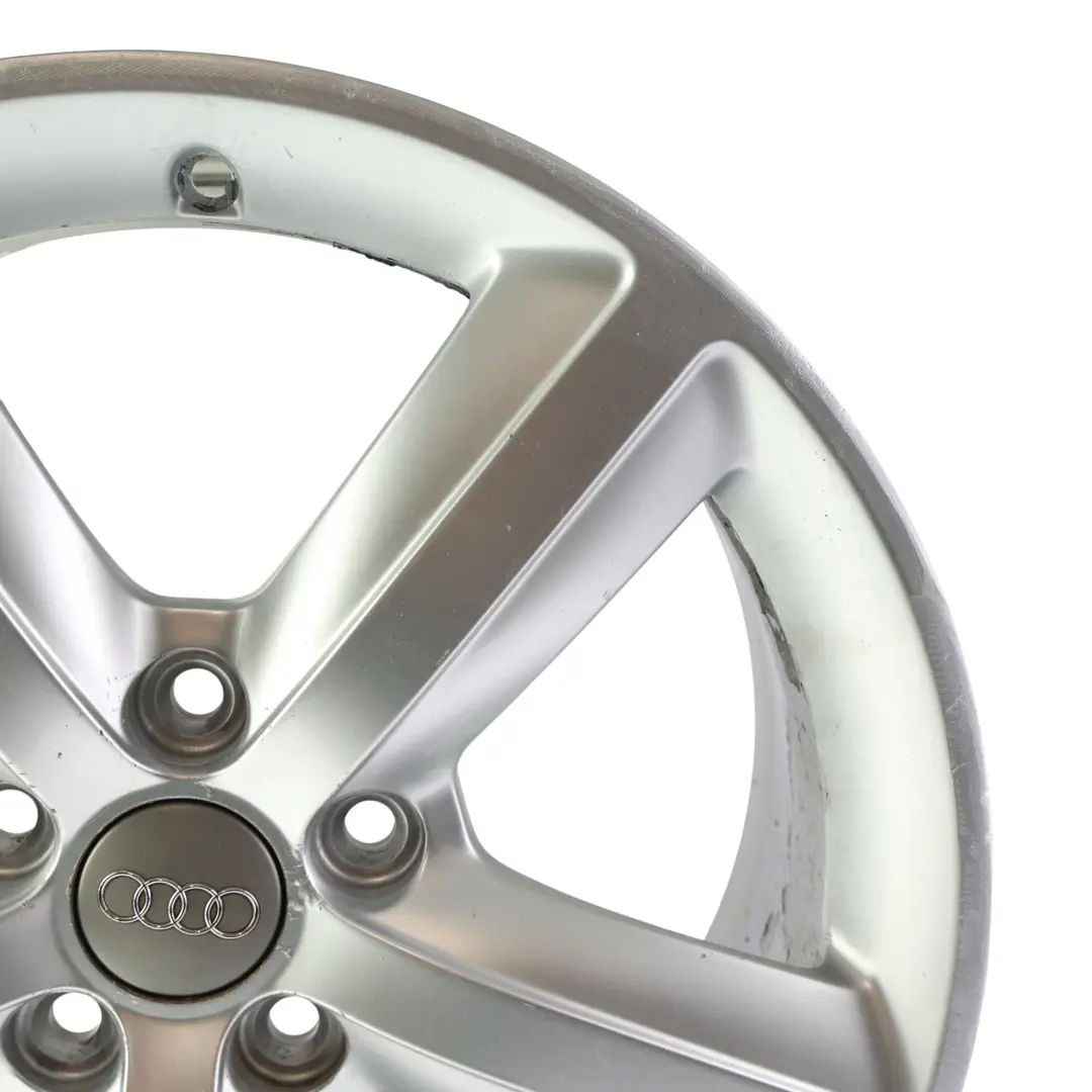 Audi A3 8P Silver Wheel Alloy Rim 17" 7,5J ET:56 - SKU 8P0601025AL-1 - Part number 8P0601025AL