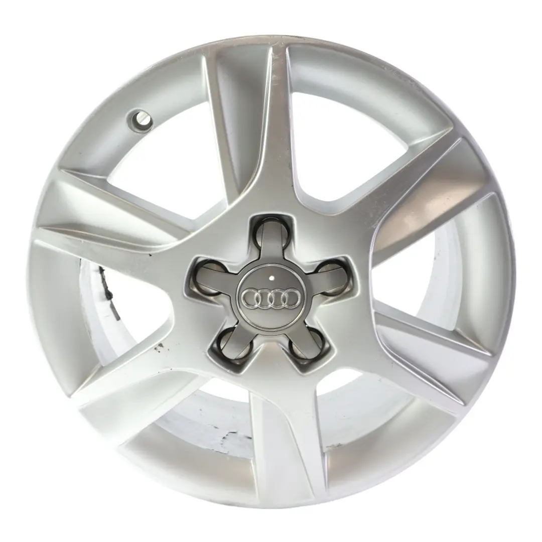 Audi A3 8P Silver Wheel Alloy Rim 16" 6,5J ET:50 6-Spoke - SKU 8P0601025AN-3 - Part number 8P0601025AN
