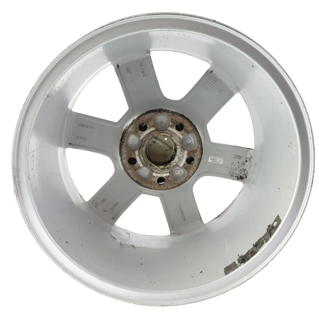 Alloy Rim 16" 6,5J ET:50 6-Spoke to Audi A3 8P Silver Wheel with Part number 8P0601025AN Audi A3 8P Silver Wheel Alloy Rim 16" 6,5J ET:50 6-Spoke - SKU 8P0601025AN-3 - Part number 8P0601025AN