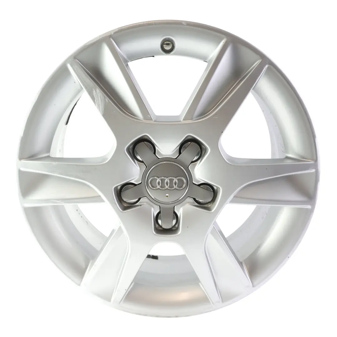 Audi A3 8P Silver Wheel Alloy Rim 16" 6,5J ET:50 6-Spoke - SKU 8P0601025AN-4 - Part number 8P0601025AN