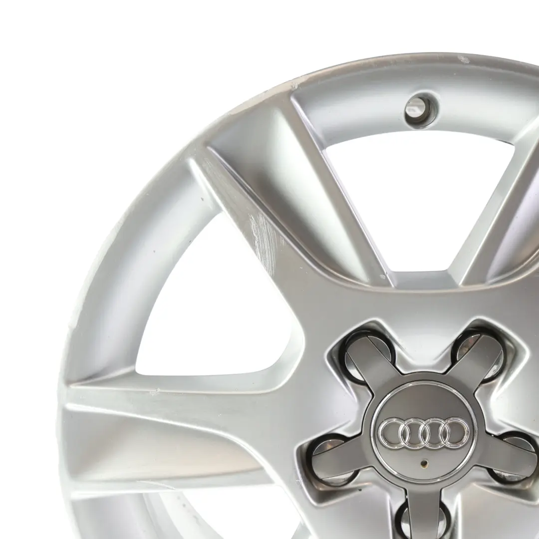 Alloy Rim 16" 6,5J ET:50 6-Spoke to Audi A3 8P Silver Wheel with Part number 8P0601025AN Audi A3 8P Silver Wheel Alloy Rim 16" 6,5J ET:50 6-Spoke - SKU 8P0601025AN-4 - Part number 8P0601025AN