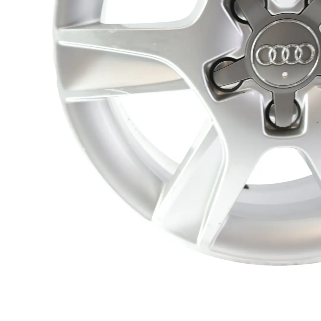 Audi A3 8P Silver Wheel Alloy Rim 16" 6,5J ET:50 6-Spoke - SKU 8P0601025AN-4 - Part number 8P0601025AN