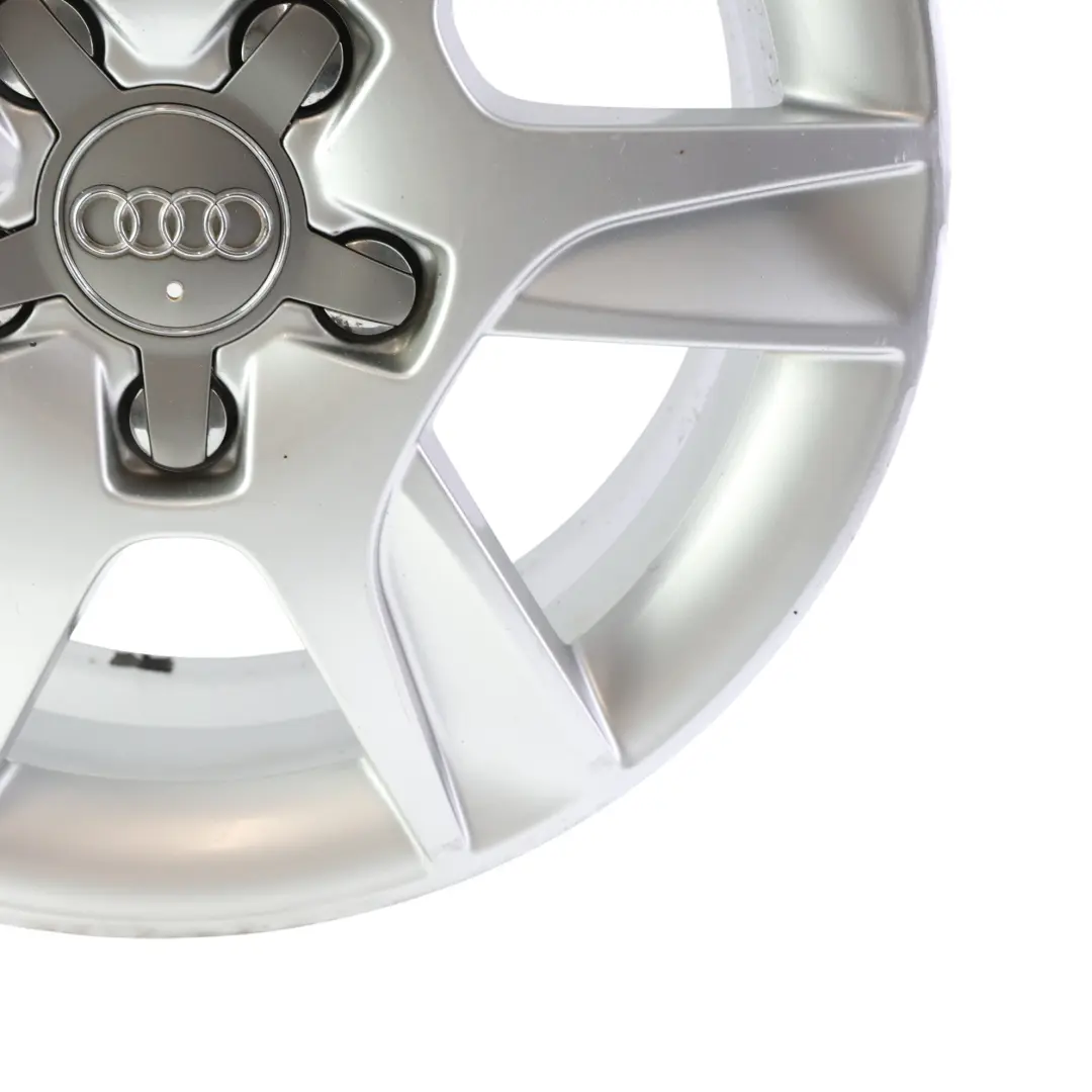 Audi A3 8P Silver Wheel Alloy Rim 16" 6,5J ET:50 6-Spoke - SKU 8P0601025AN-4 - Part number 8P0601025AN
