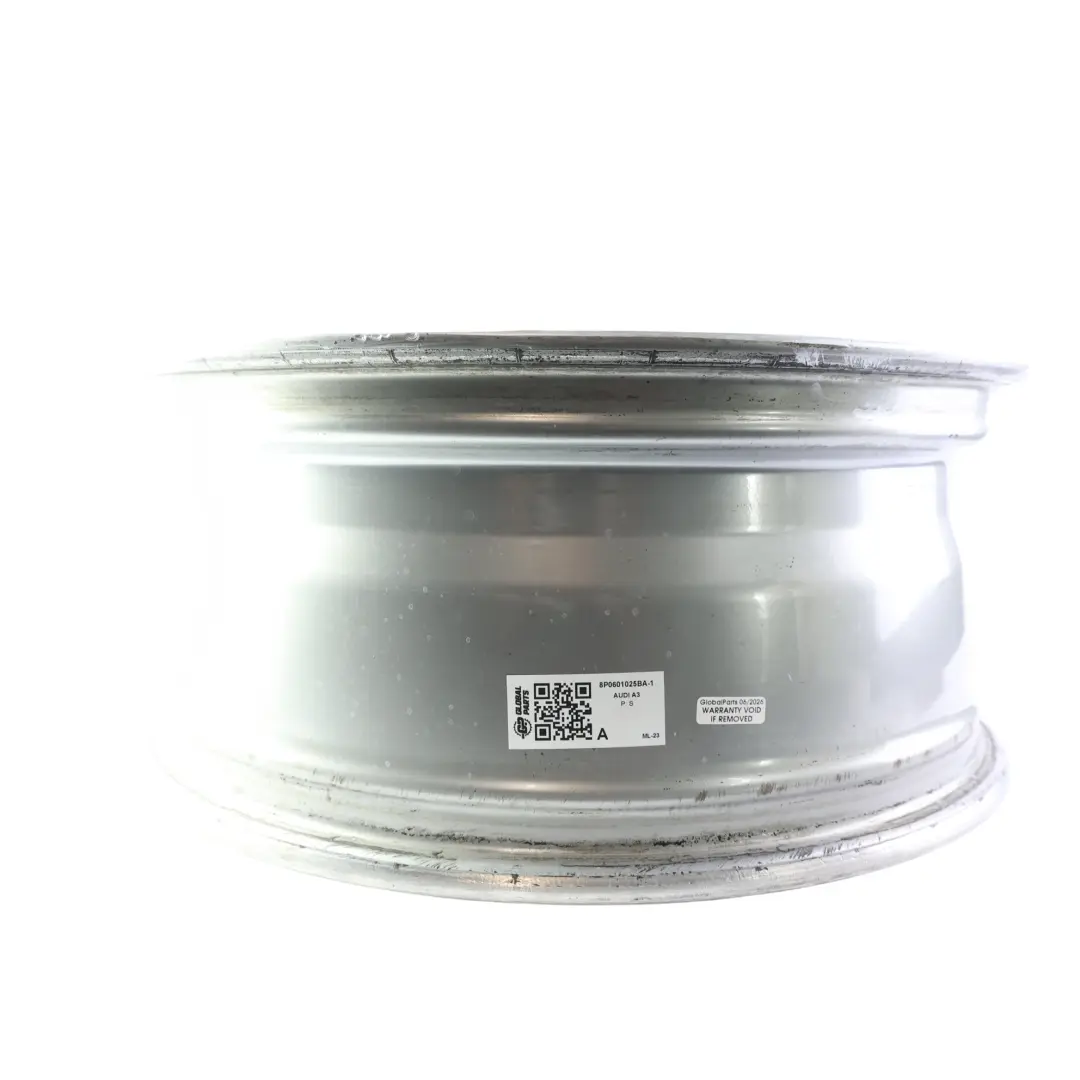 Audi A3 8P Silver Alloy Wheel Rim 18" 7,5J ET:54 - SKU 8P0601025BA-1 - Part number 8P0601025BA