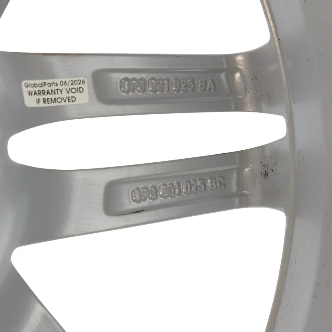 Audi A3 8P Silver Alloy Wheel Rim 18" 7,5J ET:54 - SKU 8P0601025BA-1 - Part number 8P0601025BA