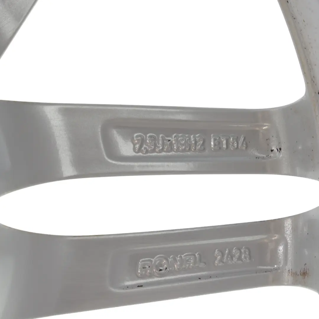 Audi A3 8P Silver Alloy Wheel Rim 18" 7,5J ET:54 - SKU 8P0601025BA-1 - Part number 8P0601025BA
