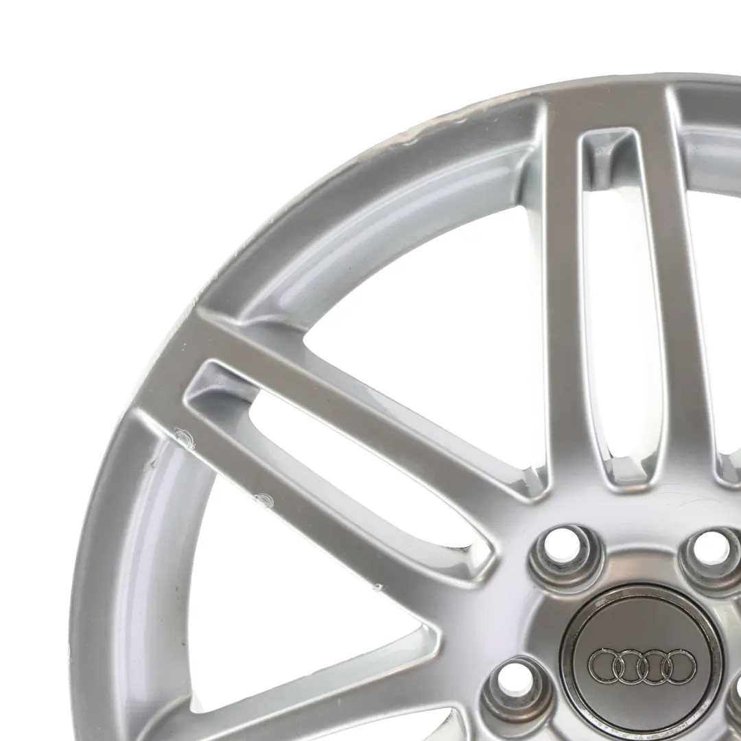 Audi A3 8P Silver Alloy Wheel Rim 18" 7,5J ET:54 - SKU 8P0601025BA-1 - Part number 8P0601025BA