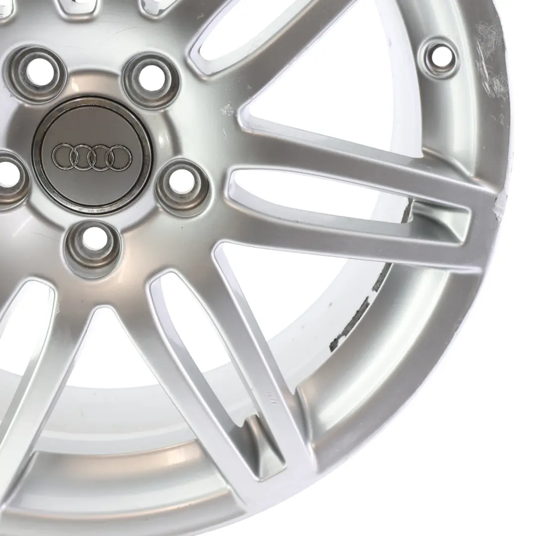 Audi A3 8P Silver Alloy Wheel Rim 18" 7,5J ET:54 - SKU 8P0601025BA-1 - Part number 8P0601025BA