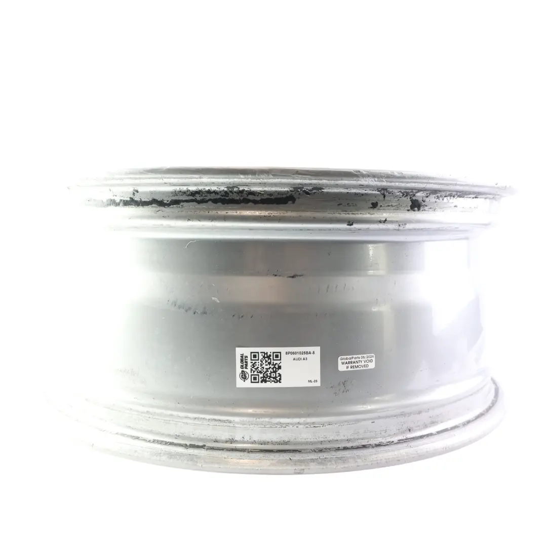 Alloy Rim 18" 7,5J ET:54 to Audi A3 8P Silver Wheel with Part number 8P0601025BA Audi A3 8P Silver Wheel Alloy Rim 18" 7,5J ET:54 - SKU 8P0601025BA-5 - Part number 8P0601025BA