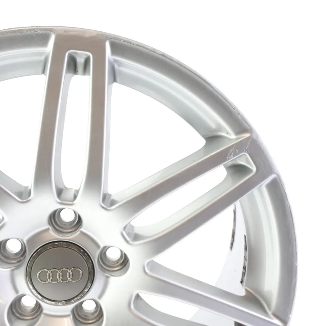 Alloy Rim 18" 7,5J ET:54 to Audi A3 8P Silver Wheel with Part number 8P0601025BA Audi A3 8P Silver Wheel Alloy Rim 18" 7,5J ET:54 - SKU 8P0601025BA-5 - Part number 8P0601025BA