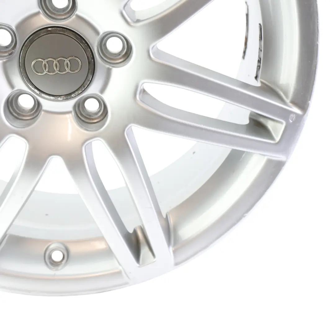 Alloy Rim 18" 7,5J ET:54 to Audi A3 8P Silver Wheel with Part number 8P0601025BA Audi A3 8P Silver Wheel Alloy Rim 18" 7,5J ET:54 - SKU 8P0601025BA-5 - Part number 8P0601025BA