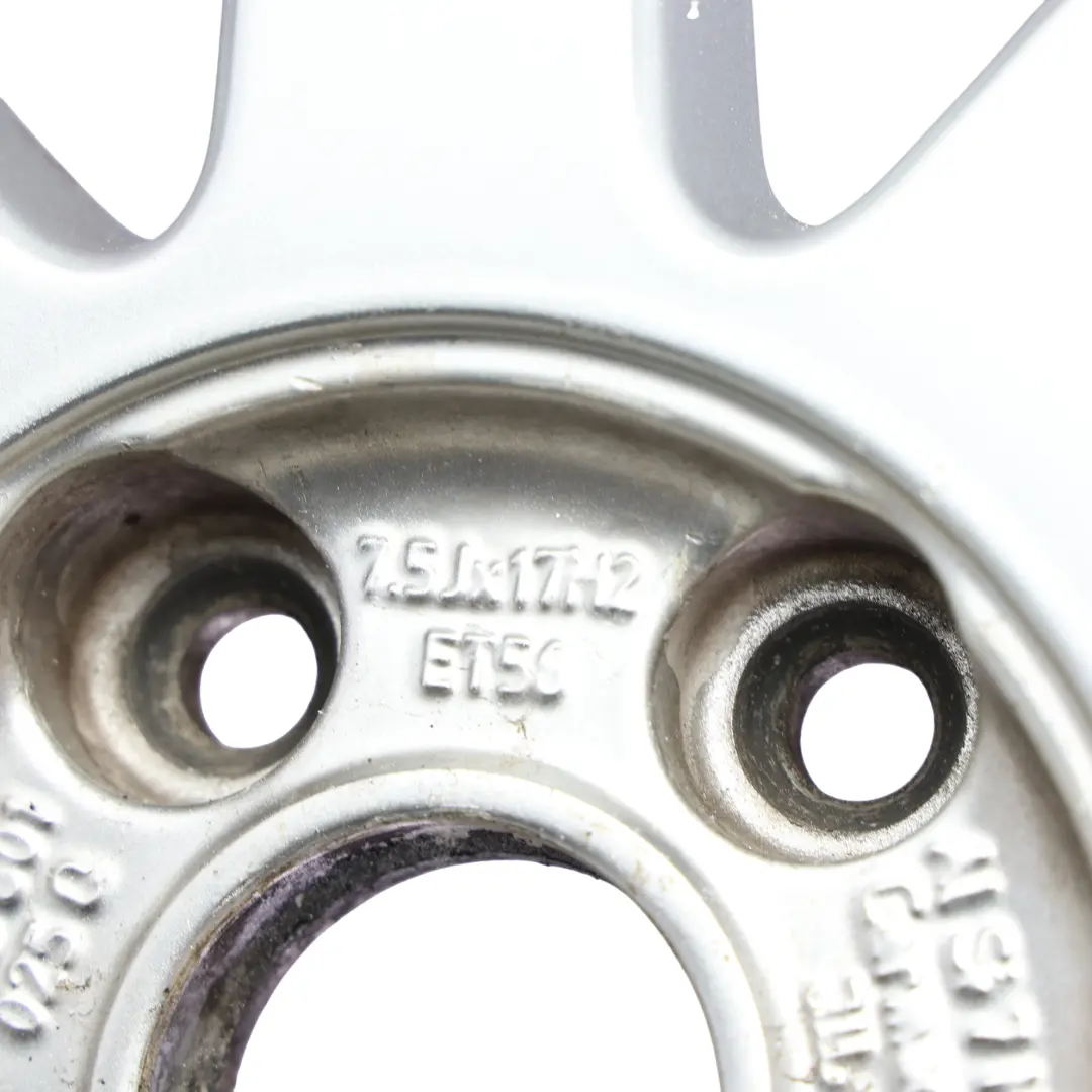 Audi A3 S3 8P Felga Aluminiowa Srebrna 17" 7,5J ET:56 - SKU 8P0601025Q-1 - Numer Części 8P0601025Q