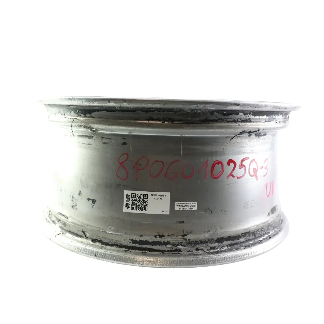 Audi A3 S3 8P Alloy Wheel Rim Silver 17" 7,5J ET:56 - SKU 8P0601025Q-3 - Part number 8P0601025Q