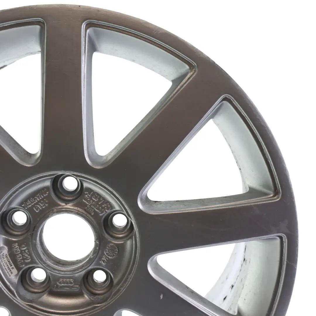 Audi A3 S3 8P Alloy Wheel Rim Silver 17" 7,5J ET:56 - SKU 8P0601025Q-3 - Part number 8P0601025Q