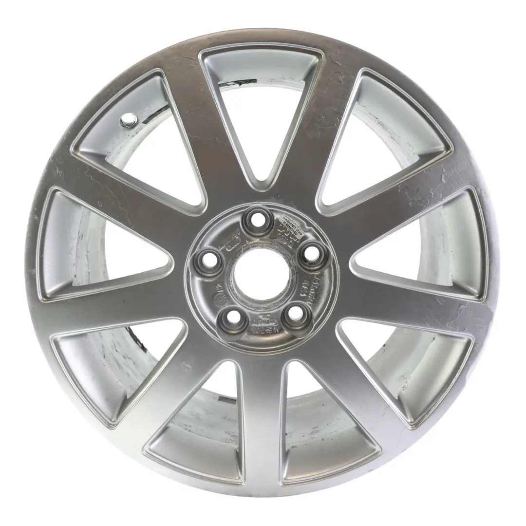 Audi A3 S3 8P Alloy Wheel Rim Silver 17" 7,5J ET:56 - SKU 8P0601025Q-4 - Part number 8P0601025Q