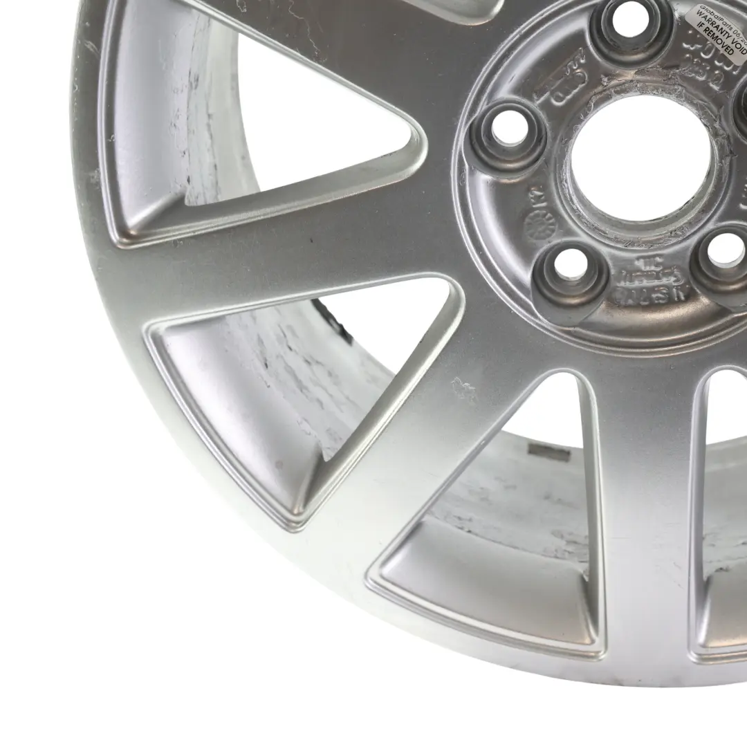 Alloy Wheel Rim Silver 17" 7,5J ET:56 to Audi A3 S3 8P with Part number 8P0601025Q Audi A3 S3 8P Alloy Wheel Rim Silver 17" 7,5J ET:56 - SKU 8P0601025Q-4 - Part number 8P0601025Q