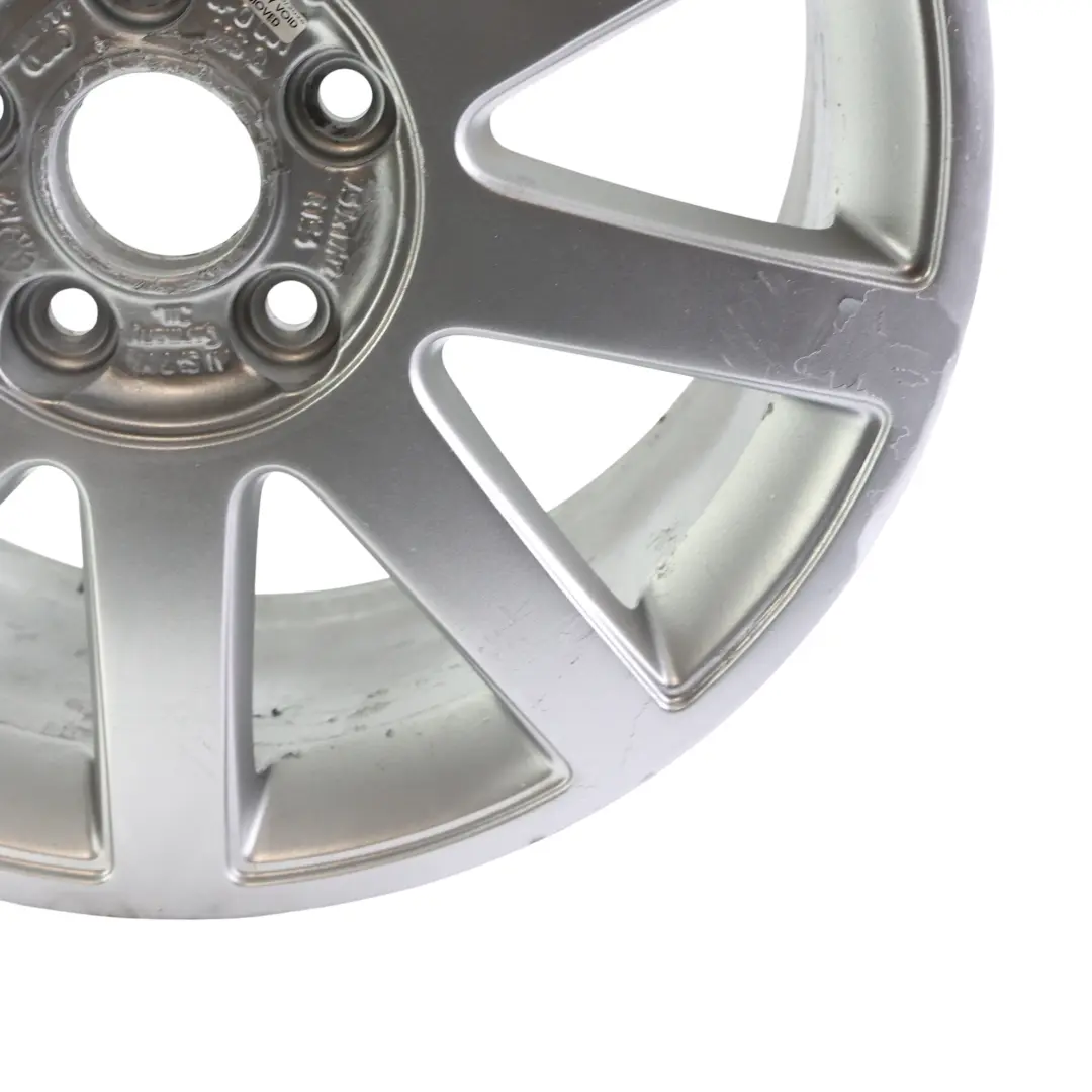 Alloy Wheel Rim Silver 17" 7,5J ET:56 to Audi A3 S3 8P with Part number 8P0601025Q Audi A3 S3 8P Alloy Wheel Rim Silver 17" 7,5J ET:56 - SKU 8P0601025Q-4 - Part number 8P0601025Q
