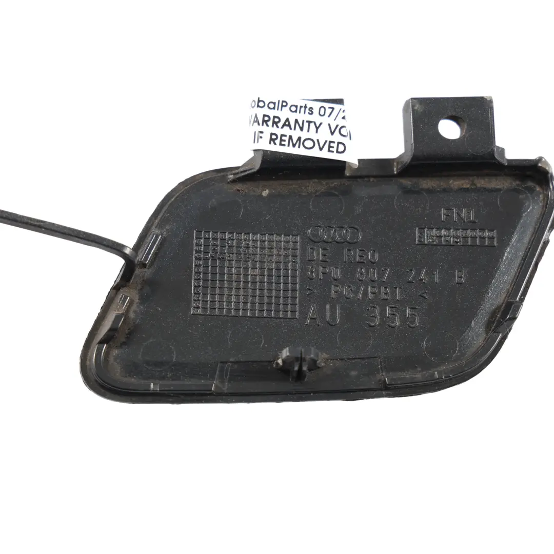 Audi A3 E 104 T Coperchio Gancio Traino Anteriore Grigio Condor Y7E - SKU 8P0807241B-CGR - Numero di parte 8P0807241B