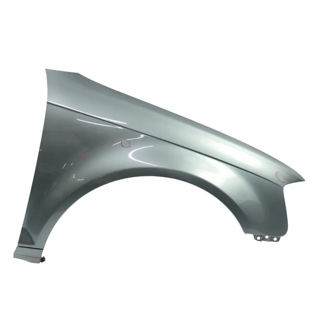Audi A3 8P Seitenteil Vorne Rechts Kotflügel Condor Grau Metallic Y7E - SKU 8P0821106G-CGR1 - Teilenummer 8P0821106G