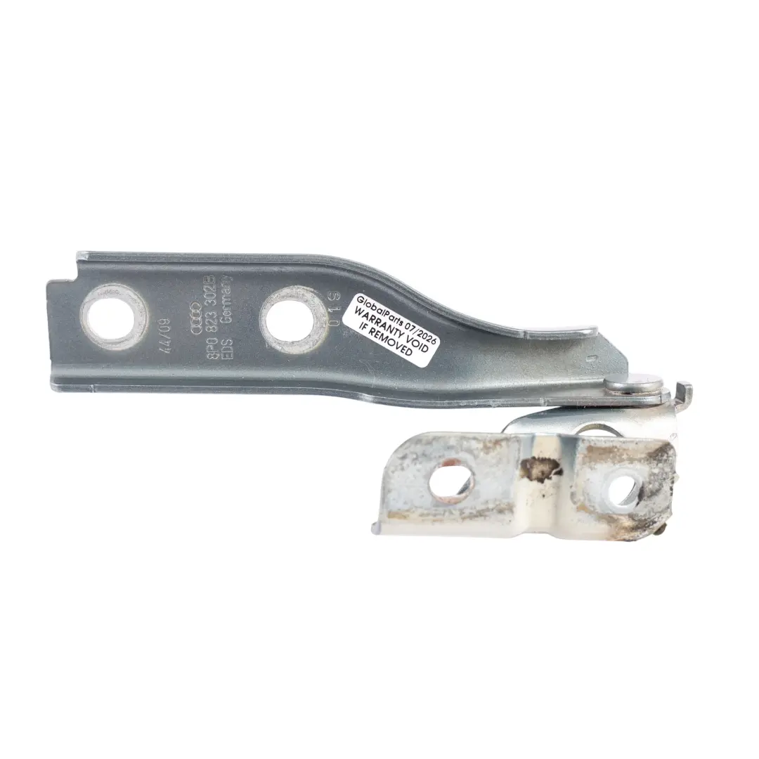 Audi A3 8P Motorhaube Scharnier Vorne Rechts Condor Grau Y7E - SKU 8P0823302B-CGR - Teilenummer 8P0823302B