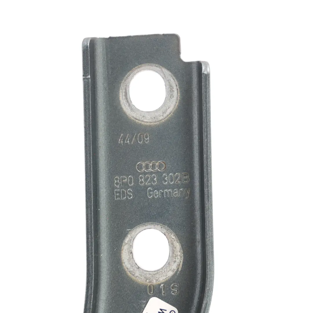 Audi A3 8P Hood Bonnet Hinge Front Right O/S Condor Grey - Y7E - SKU 8P0823302B-CGR - Part number 8P0823302B