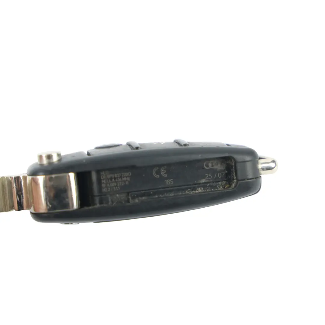Flip Key Fob Remote Control Button Lock Cylinder SET to Audi A3 S3 8P with Part number 8P0837220D Audi A3 S3 8P Flip Key Fob Remote Control Button Lock Cylinder SET - SKU 8P0837220D-2 - Part number 8P0837220D