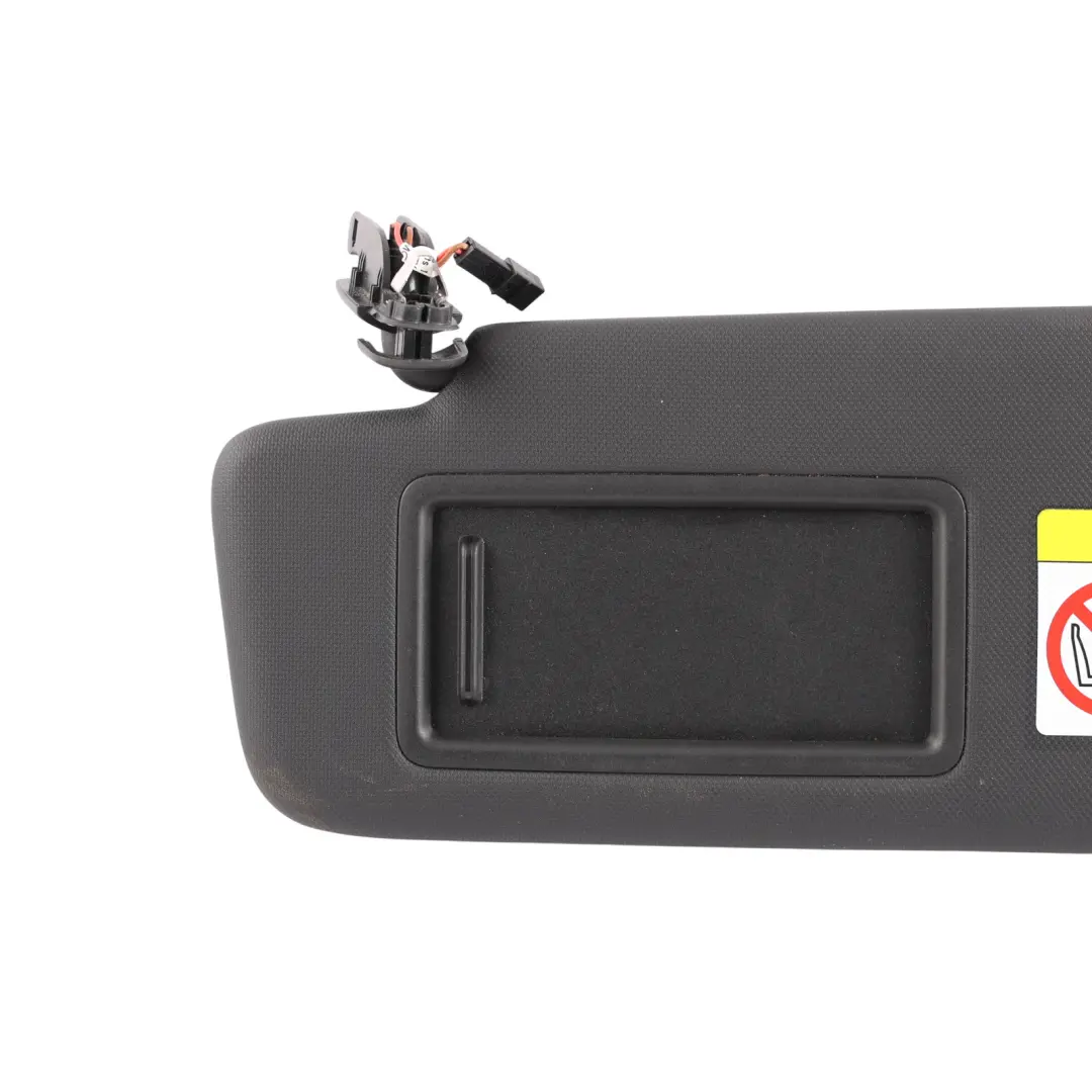 Sun Visor Cover Sunvisor Left N/S Visor Mirror Black E to Audi A3 8P with Part number 8P0857551A Audi A3 8P Sun Visor Cover Sunvisor Left N/S Visor Mirror Black E - SKU 8P0857551A-3 - Part number 8P0857551A
