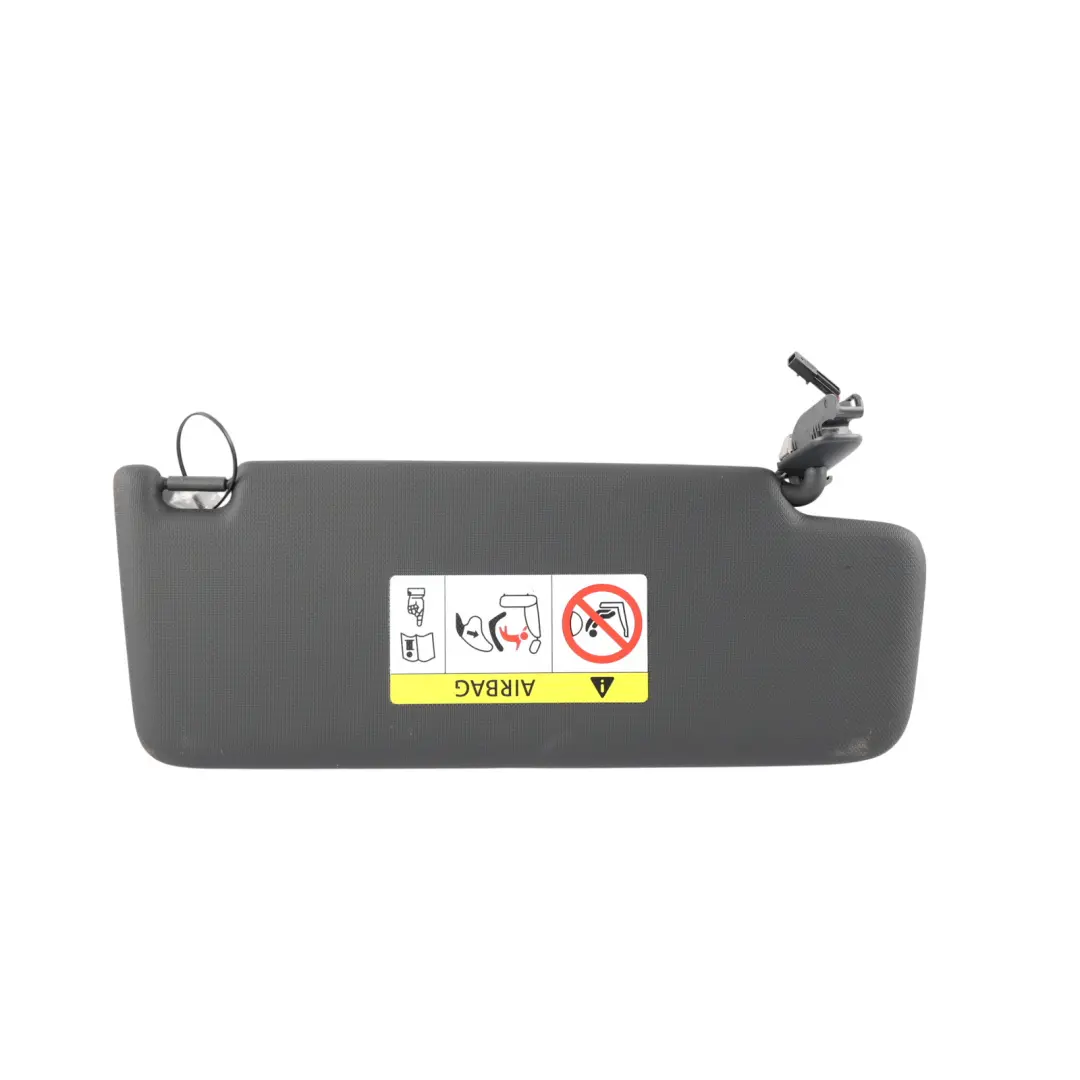 Audi A3 8P Sun Visor Cover Sunvisor Left N/S Visor Mirror Black E - SKU 8P0857551A-3 - Part number 8P0857551A