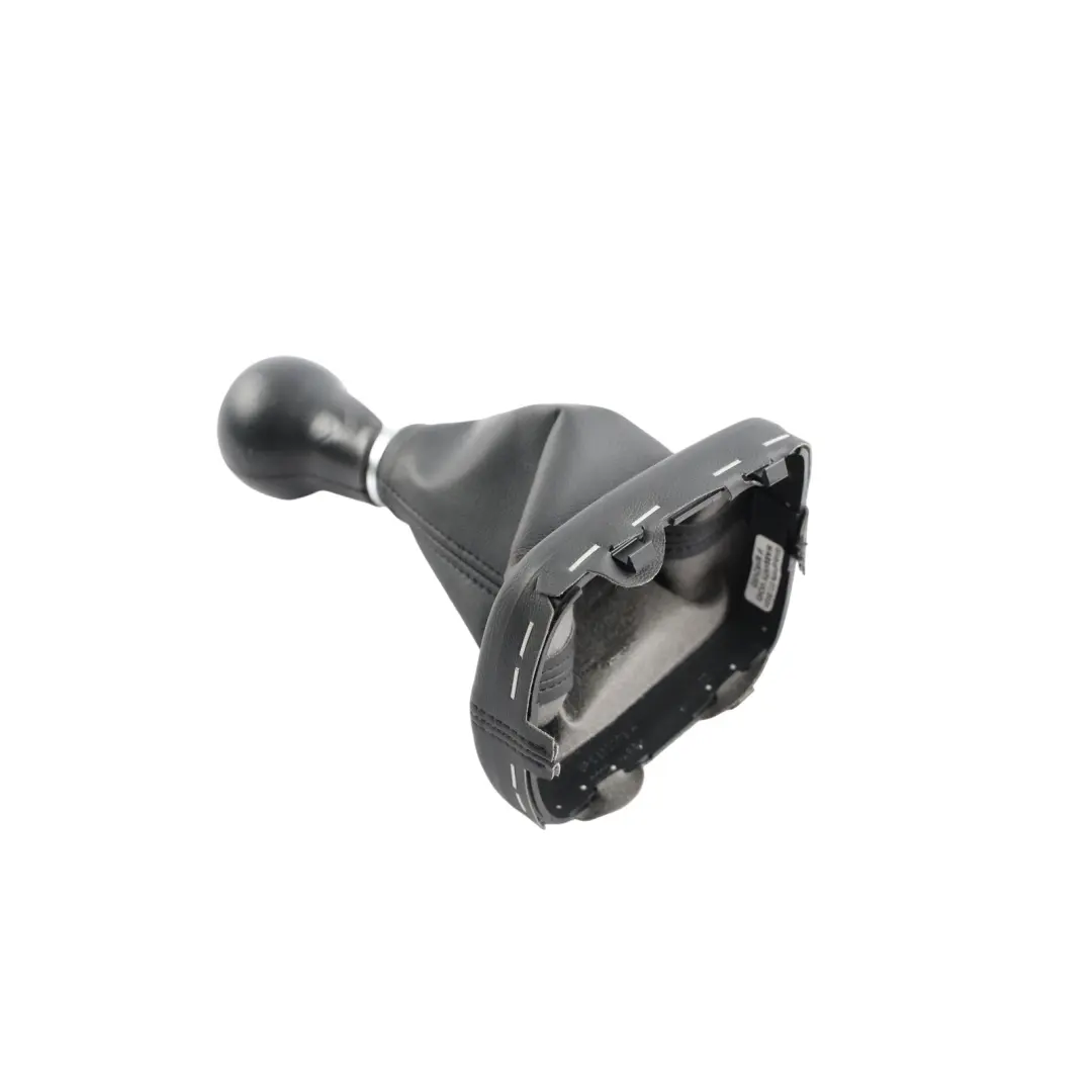 Audi A1 8X Gear Shifter Stick Selector Knob Manual 6 Speed Leather - SKU 8P0863279A - Part number 8P0863279A