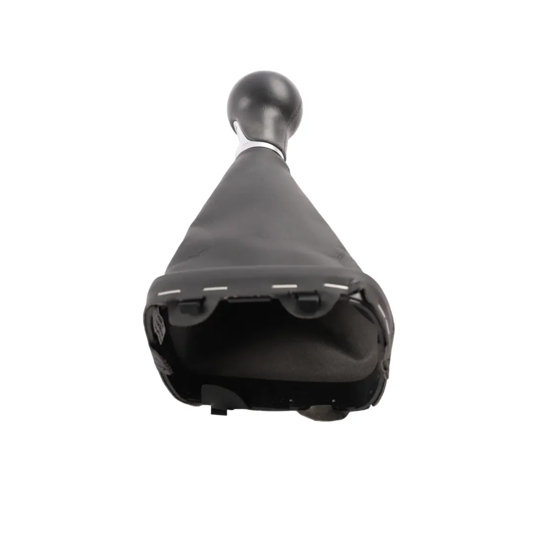 Audi A1 8X Gear Shifter Stick Selector Knob Manual 6 Speed Leather - SKU 8P0863279A - Part number 8P0863279A