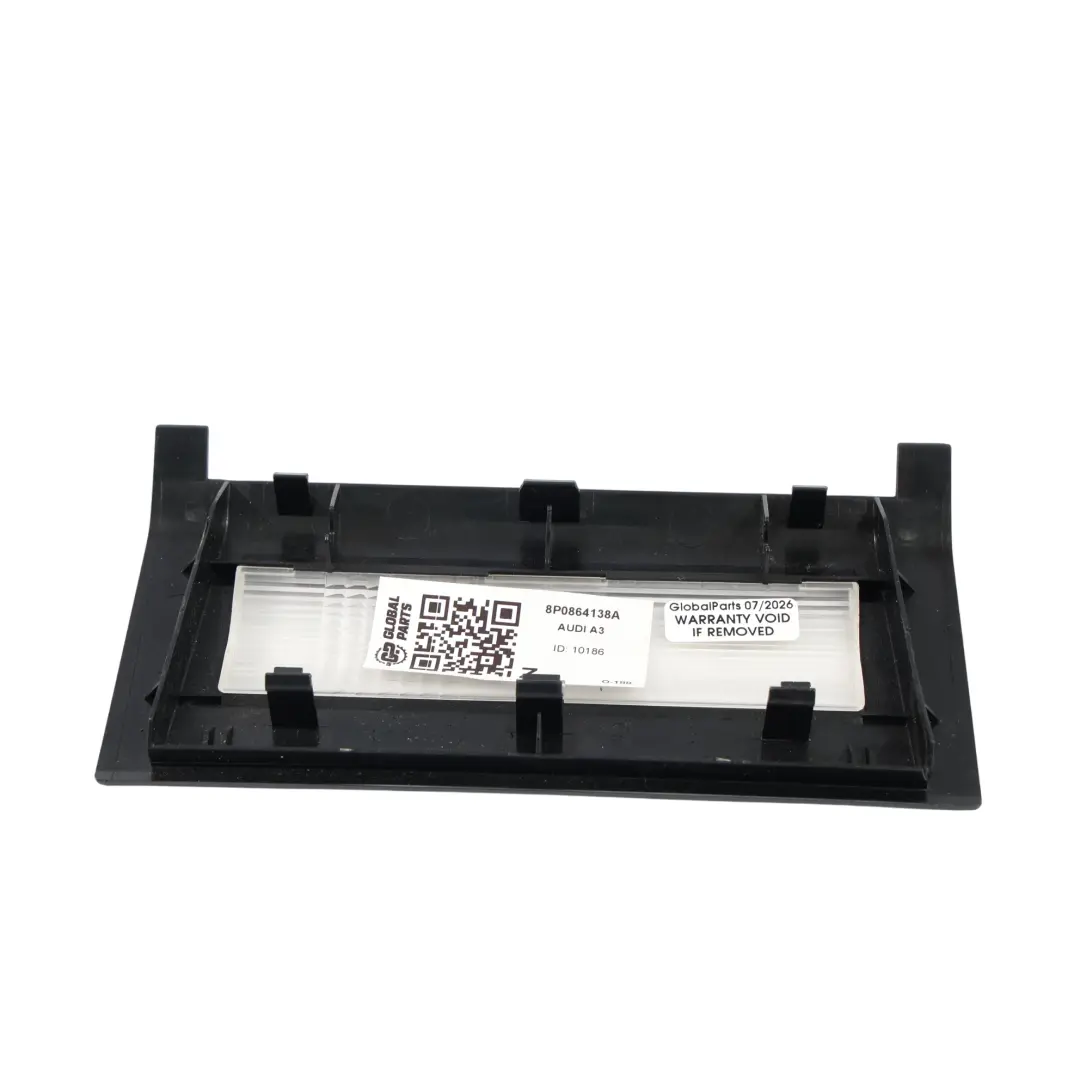 Cadre Cache Cendrier Supérieur Noir pour Audi A3 S3 RS3 8P à propos du numéro de pièce 8P0864138A Audi A3 S3 RS3 8P Cadre Cache Cendrier Supérieur Noir - SKU 8P0864138A - Numéro de pièce 8P0864138A