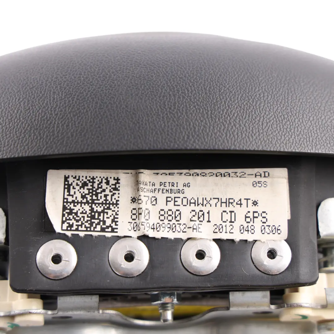 Driver Steering Wheel Air Module Unit to Audi A3 8P with Part number 8P0880201CD Audi A3 8P Driver Steering Wheel Air Module Unit - SKU 8P0880201CD - Part number 8P0880201CD
