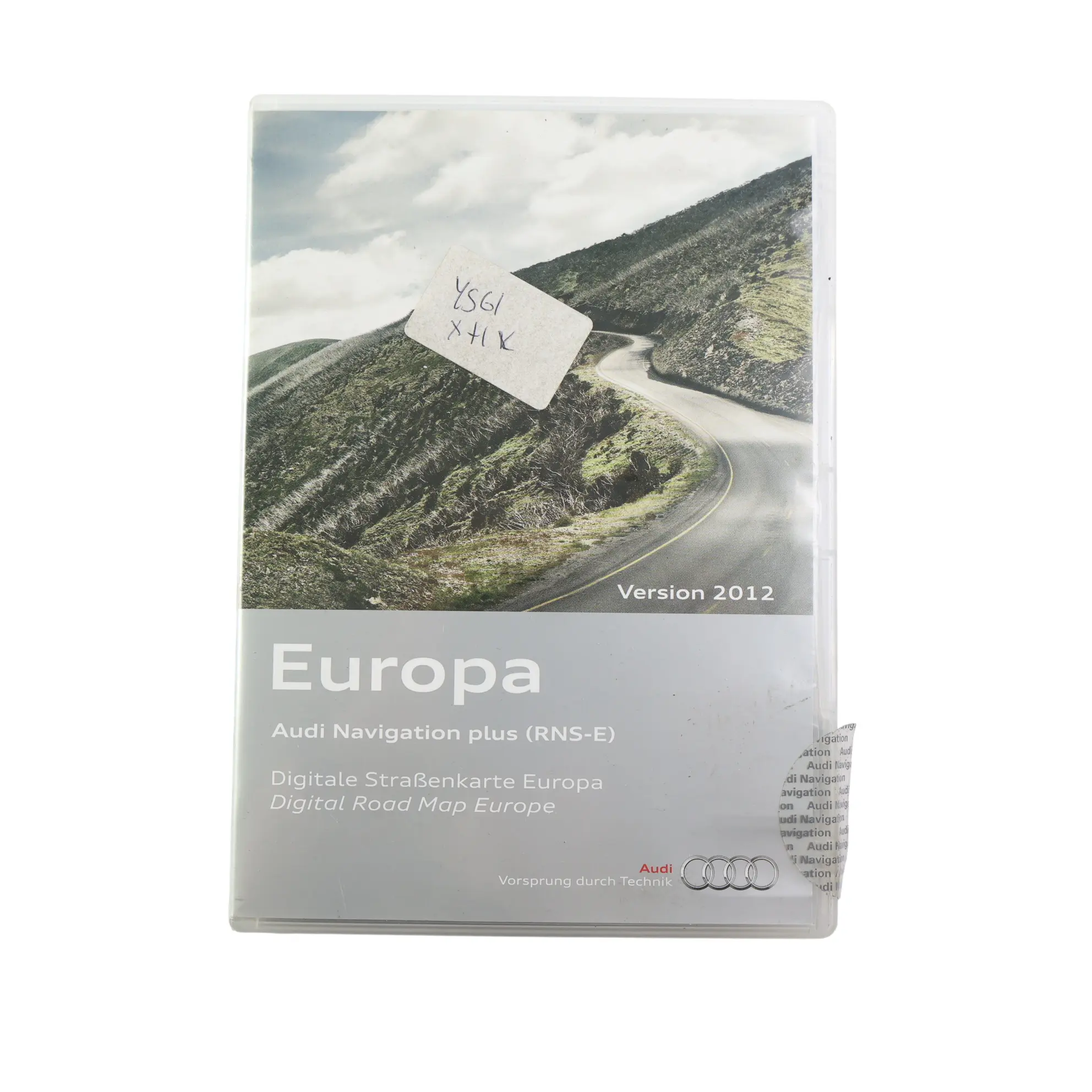Audi A3 8P Digital Europa Straßenkarte Zentral West Zentral Ost 2012 8P0919884BE