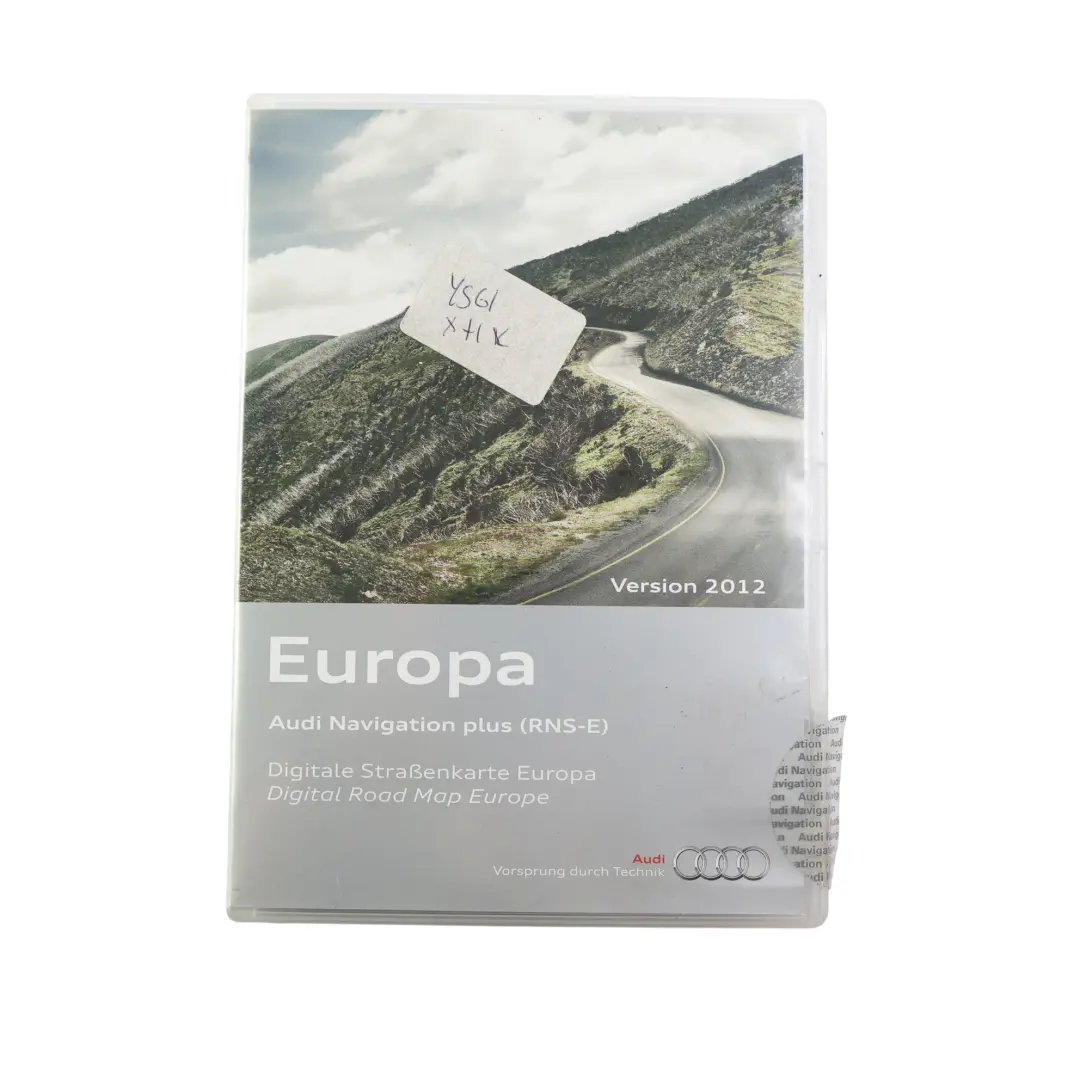 Mappa Stradale Digitale Europa Centro Ovest Est 2012 per Audi A3 8P con numero di parte 8P0919884BE Audi A3 8P Mappa Stradale Digitale Europa Centro Ovest Est 2012 - SKU 8P0919884BE - Numero di parte 8P0919884BE