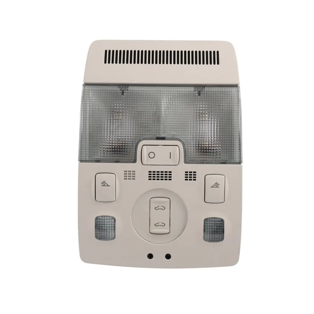 Front Roof Light Interior Reading Lamp Switch Panel Grey to Audi A3 8P with Part number 8P0951177 Audi A3 8P Front Roof Light Interior Reading Lamp Switch Panel Grey - SKU 8P0951177-3 - Part number 8P0951177
