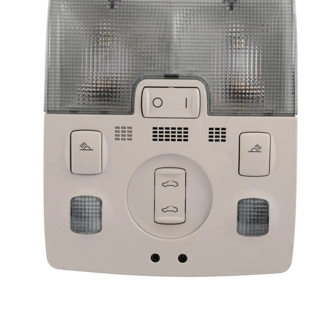Audi A3 8P Front Roof Light Interior Reading Lamp Switch Panel Grey - SKU 8P0951177-3 - Part number 8P0951177