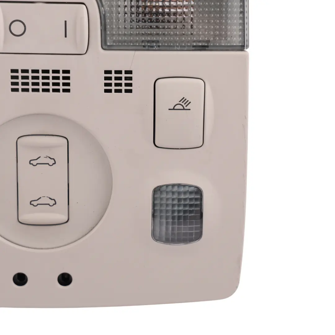 Front Roof Light Interior Reading Lamp Switch Panel Grey to Audi A3 8P with Part number 8P0951177 Audi A3 8P Front Roof Light Interior Reading Lamp Switch Panel Grey - SKU 8P0951177-3 - Part number 8P0951177