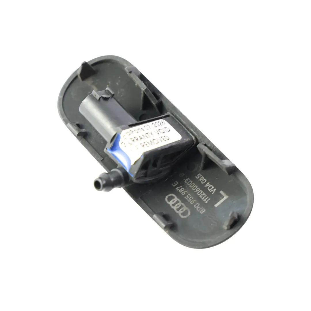 Boquilla Limpiaparabrisas Ventana Delantera Izquierda para Audi A3 8P con número de pieza 8P0955987E Audi A3 8P Boquilla Limpiaparabrisas Ventana Delantera Izquierda - SKU 8P0955987E - Número de pieza 8P0955987E