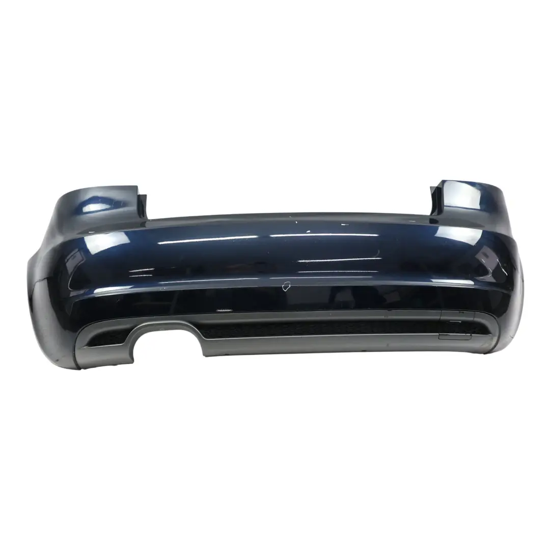 Bumper Trim Panel Covering 3-Door Version Ocean Blue Pearl - Z5A to Audi A3 8P Rear with Part number 8P3807303D Audi A3 8P Rear Bumper Trim Panel Covering 3-Door Version Ocean Blue Pearl - Z5A - SKU 8P3807303D-OBL - Part number 8P3807303D