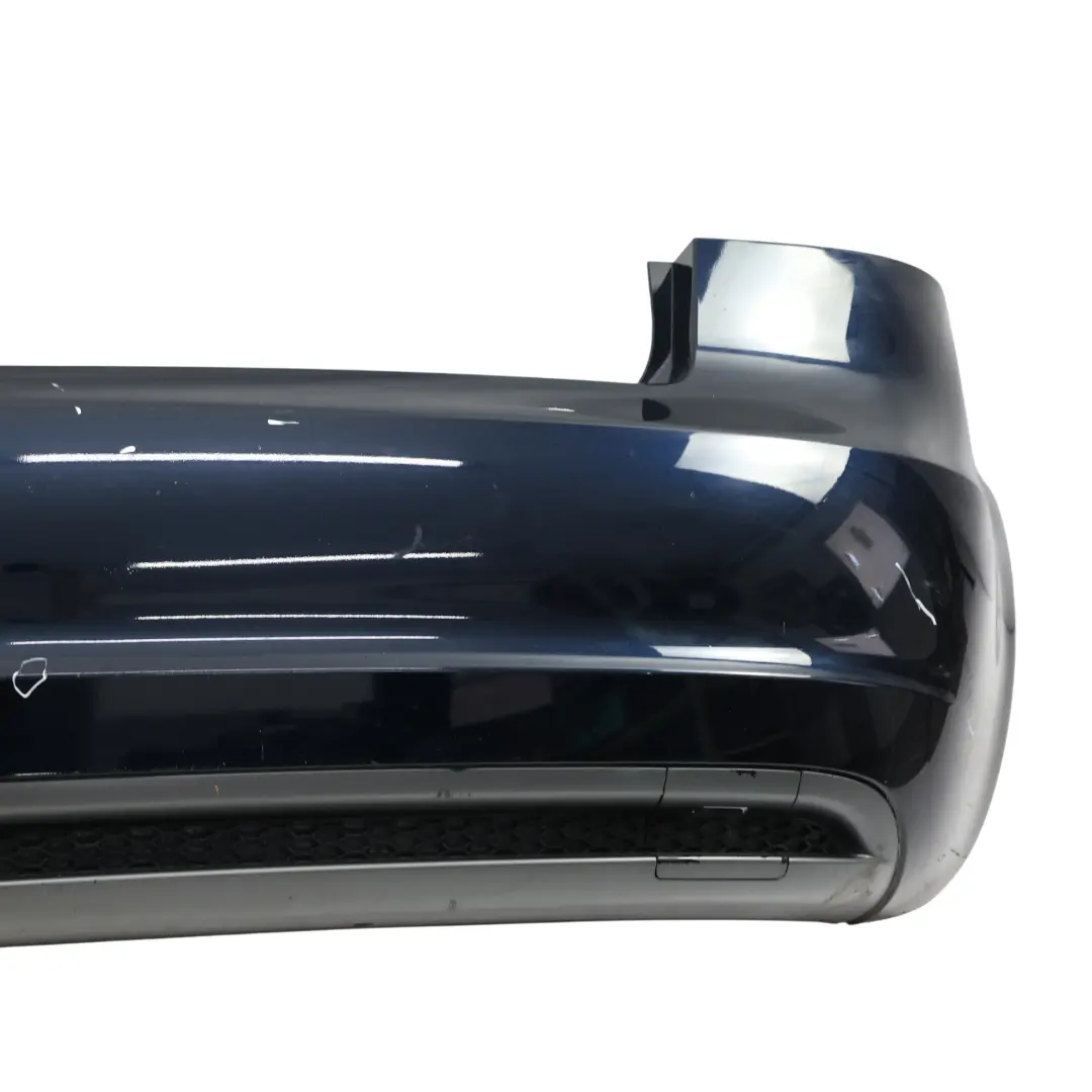 Bumper Trim Panel Covering 3-Door Version Ocean Blue Pearl - Z5A to Audi A3 8P Rear with Part number 8P3807303D Audi A3 8P Rear Bumper Trim Panel Covering 3-Door Version Ocean Blue Pearl - Z5A - SKU 8P3807303D-OBL - Part number 8P3807303D