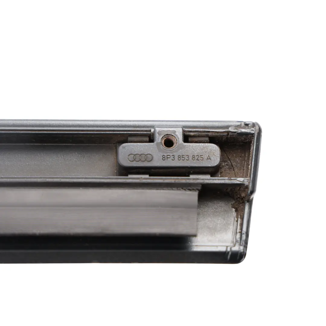 Audi A3 S3 8P Door Moulding Strip Deflector Trim Left N/S Meteor Grey Pearl Z7H - SKU 8P3853959J-MGR - Part number 8P3853959J