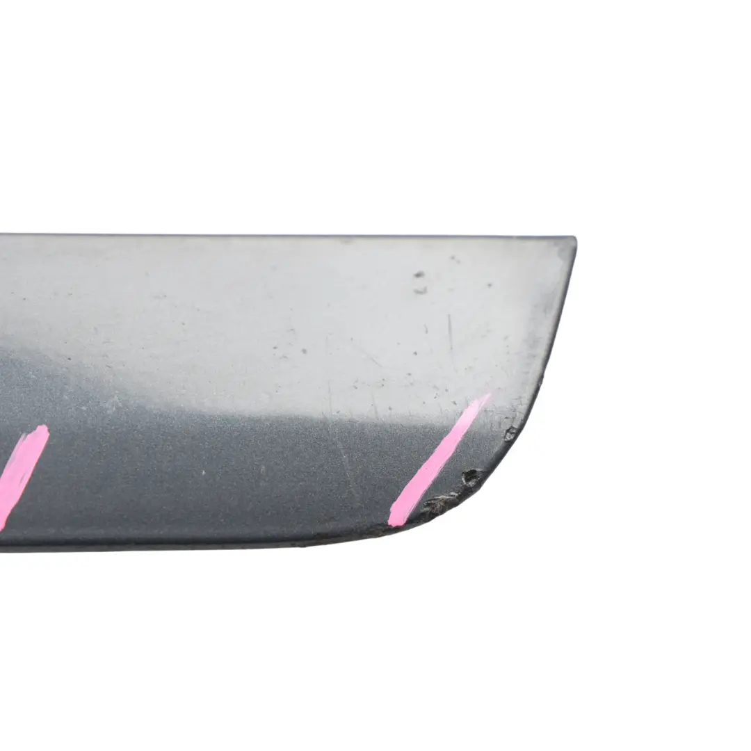 Door Moulding Strip Deflector Trim Left N/S Meteor Grey Pearl Z7H to Audi A3 S3 8P with Part number 8P3853959J Audi A3 S3 8P Door Moulding Strip Deflector Trim Left N/S Meteor Grey Pearl Z7H - SKU 8P3853959J-MGR - Part number 8P3853959J