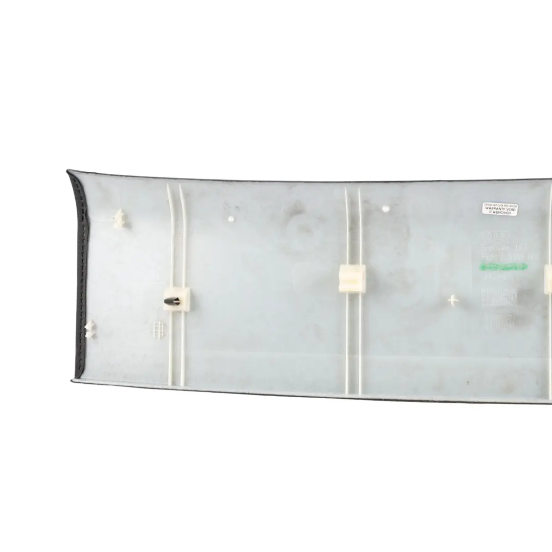 Audi A3 8P Rear Upper Roof Trim Cover Panel Soul Black 3 Door - SKU 8P3867839 - Part number 8P3867839