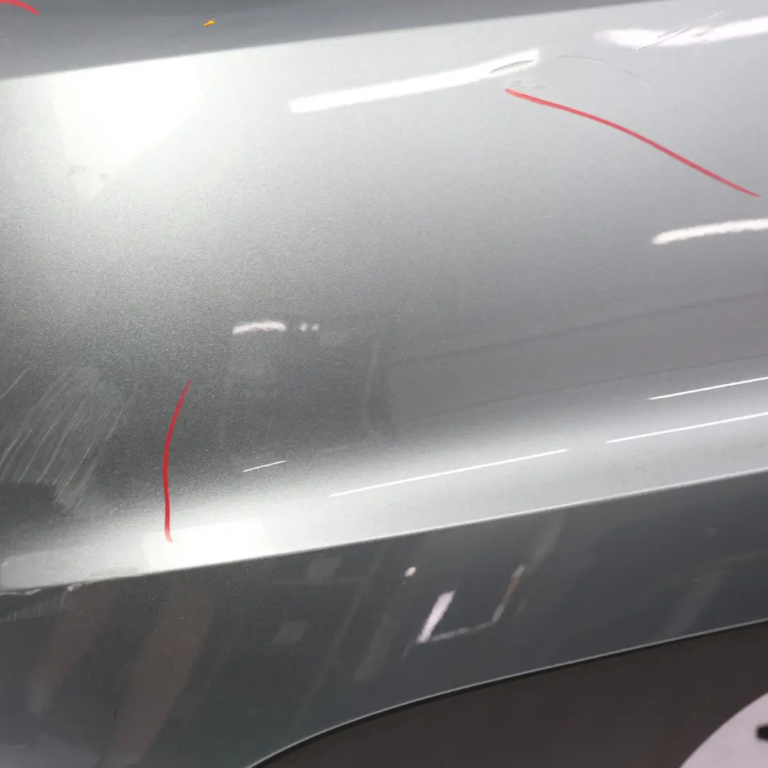 Sportback Rear Bumper Trim Panel Condor Grey Metallic - Y7E to Audi A3 8P with Part number 8P4807303G Audi A3 8P Sportback Rear Bumper Trim Panel Condor Grey Metallic - Y7E - SKU 8P4807303G-CGR - Part number 8P4807303G
