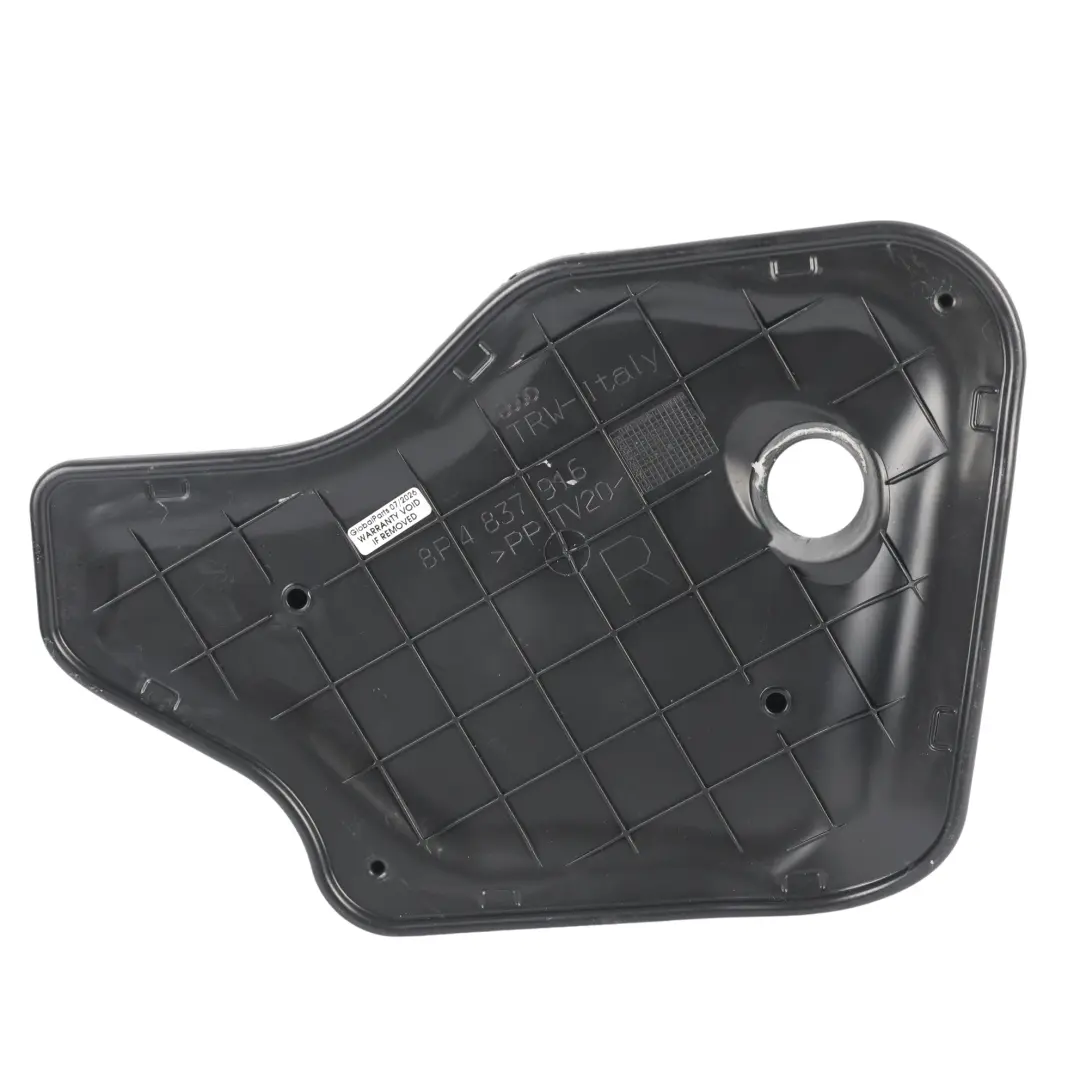 Audi A3 8P Copertura Serratura Porta Interna Anteriore Destra - SKU 8P4837916 - Numero di parte 8P4837916