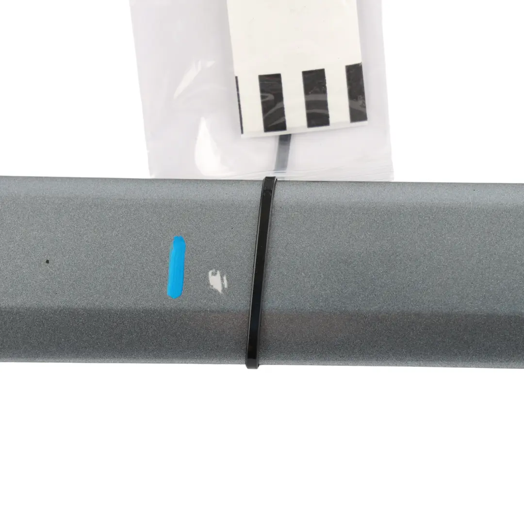 Audi A3 8P Front Door Upper Moulding Strip Left N/S Condor Grey Metallic - Y7E - SKU 8P4853953A-CGR - Part number 8P4853953A
