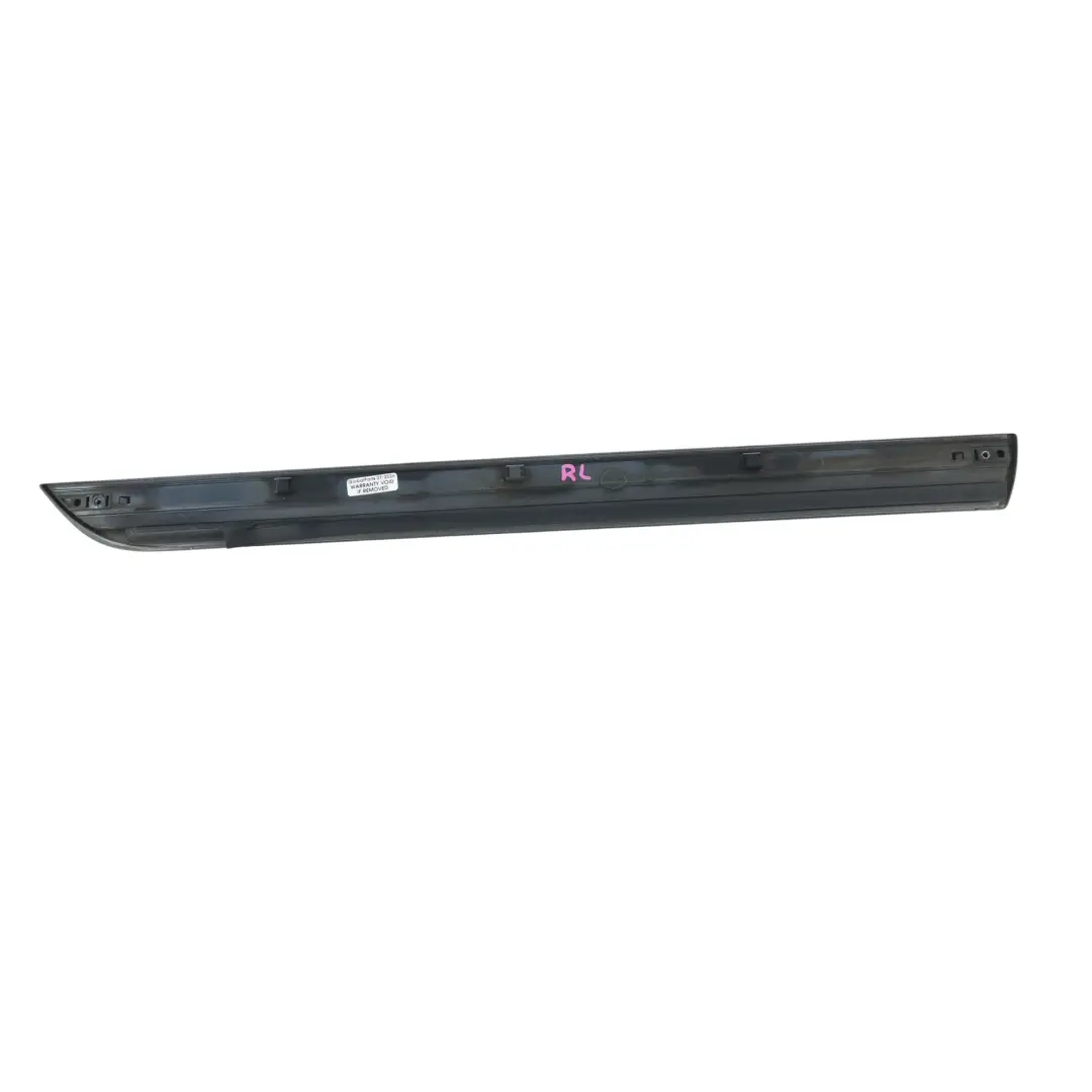 Audi A3 8P Rear Door Trim Moulding Strip Left N/S Condor Grey Metallic - Y7E - SKU 8P4853963B-CGR - Part number 8P4853963B