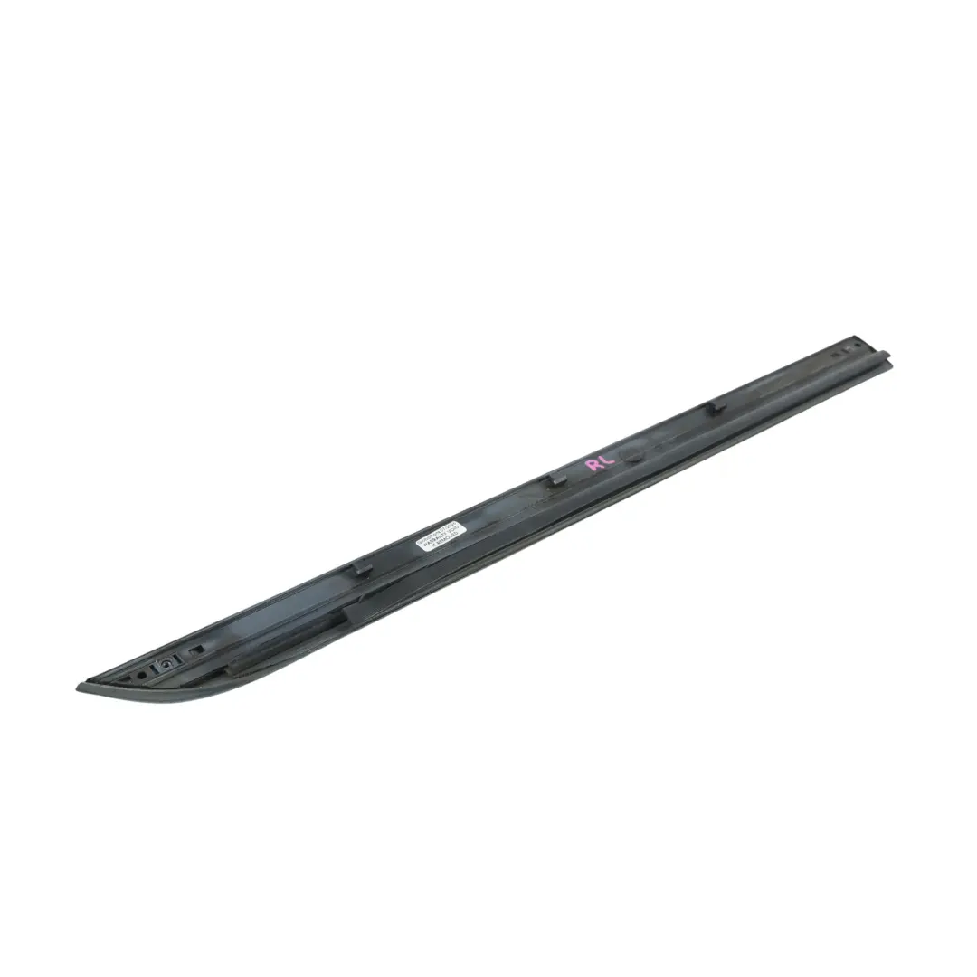 Audi A3 8P Rear Door Trim Moulding Strip Left N/S Condor Grey Metallic - Y7E - SKU 8P4853963B-CGR - Part number 8P4853963B